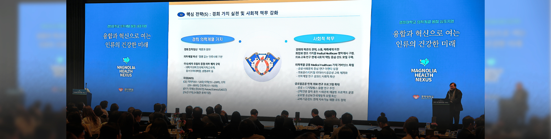 ‘융합과 혁신으로 여는 인류의 건강한 미래’